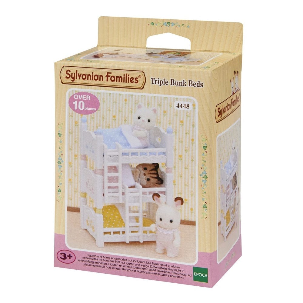 Sylvanian Families Toys Sylvanian Families Triple Bunk Beds