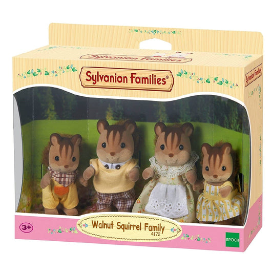 Sylvanian Families Toys Sylvanian Families Walnut Squirrel Family