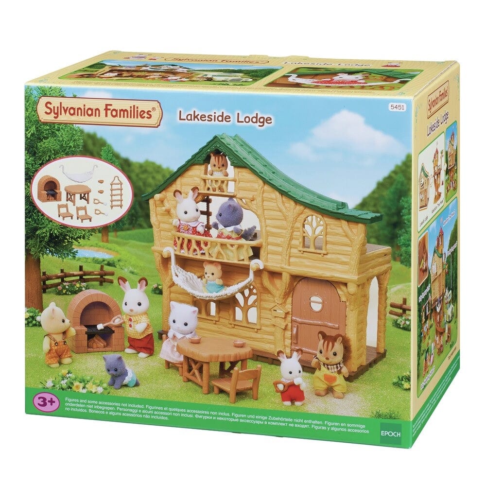Sylvanian Families Toys Sylvanian Lakeside Lodge