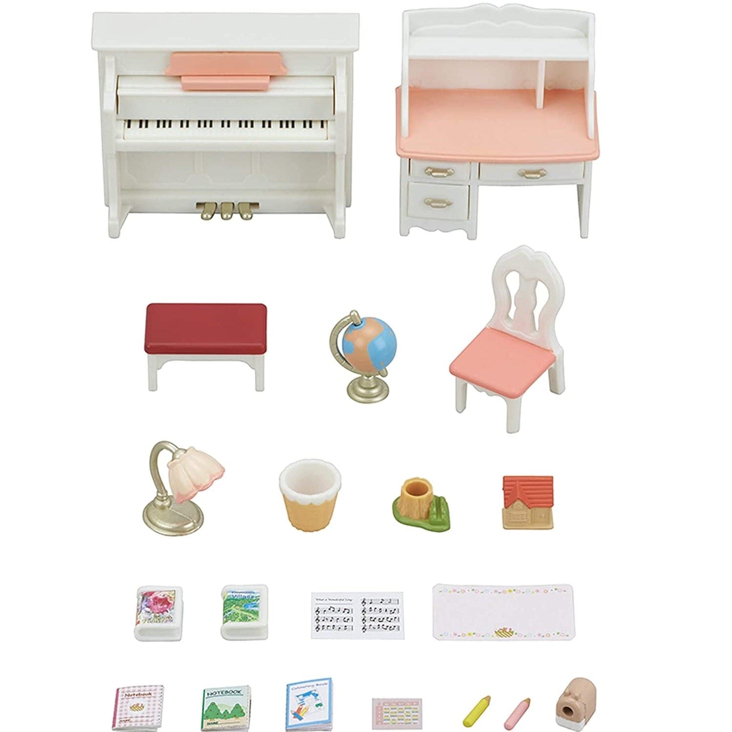 Sylvanian Families Toys Sylvanian Piano & Desk Set