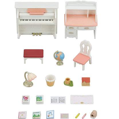 Sylvanian Families Toys Sylvanian Piano & Desk Set