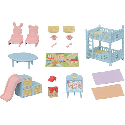 Sylvanian Families Toys Sylvanian Sky Blue Terrace Gift Set