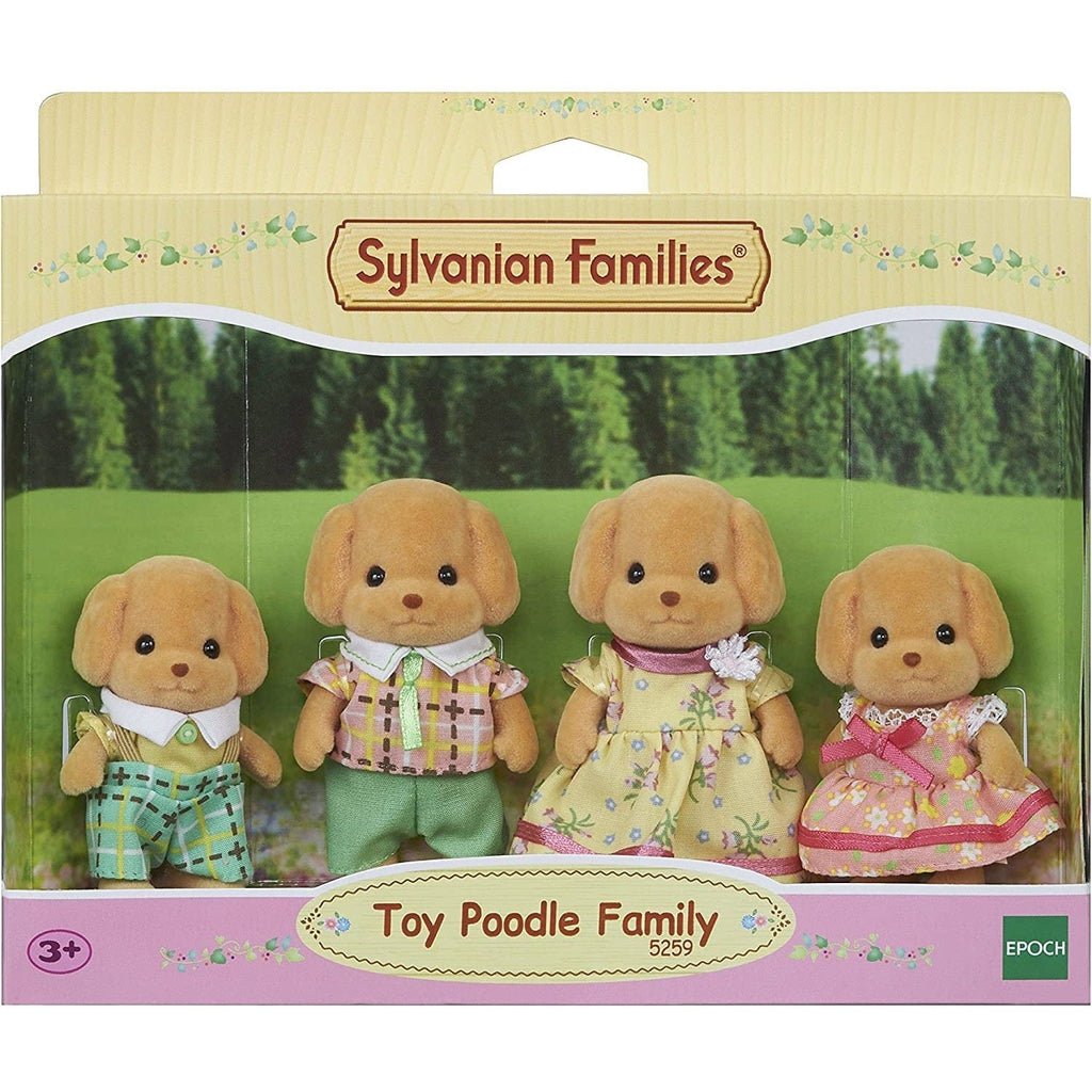 Sylvanian Families Toys Sylvanian Toy Poodle Family
