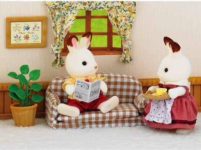 SYLVANIAN Toys SYLVANIAN CHOCOLATE RABBIT FATHER SET