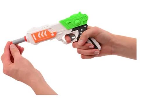 Tack Pro Toys Tack Pro Slider Foam Blaster Gun with 6 Darts - Multi Color