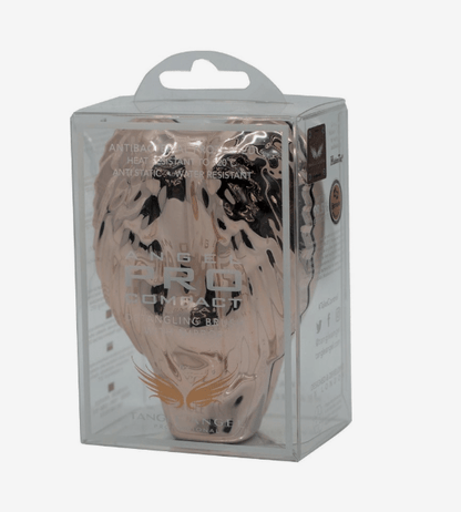 Tangle Angel Compact Hair Brush Rose Gold With Mirror