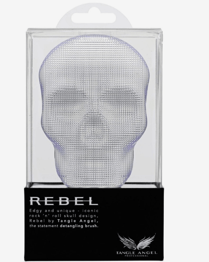 Tangle Angel Hair Brush Silver Light Grey