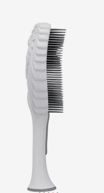 Tangle Angel Soft Touch Hair Brush White & Grey Bristles