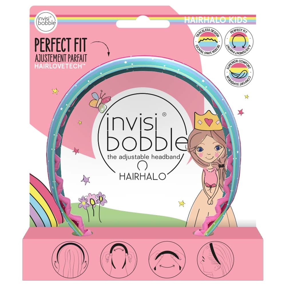 Tangle Teezer Beauty Invisibobble - Hairhalo Rainbow Crown