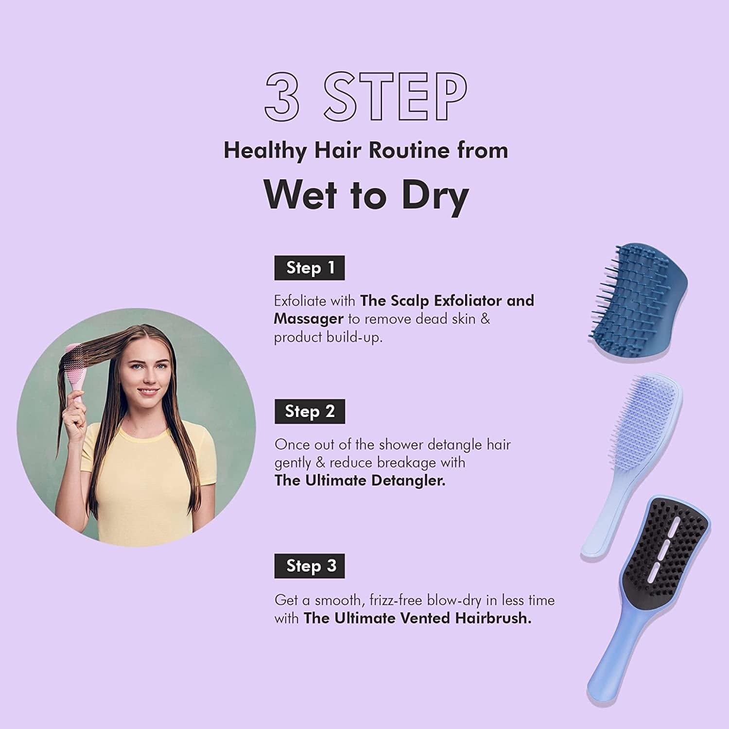 Tangle Teezer Beauty Tangle Teezer - Scalp Brush - Blue