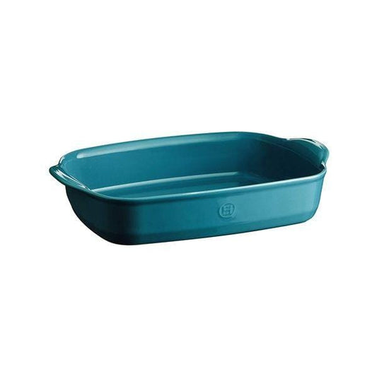 Tavola Bakeware Emile Henry Rectangular Baking Dish, (36 cm x 23 cm), (Blue)