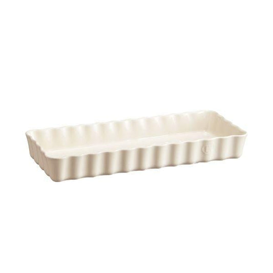 Tavola Cookware & Ovenware Emile Henry Tart Rectangular Dish, Cream