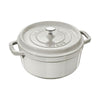 Tavola Cookware & Ovenware Staub White Truffle Round Cast Iron Cocotte, (24cm)