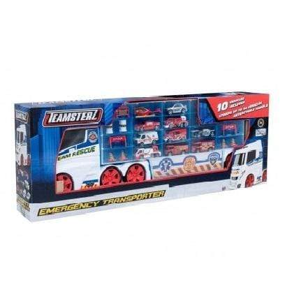 Teamsterz Toys Teamsterz LARGE EMERGENCY TRANS +7