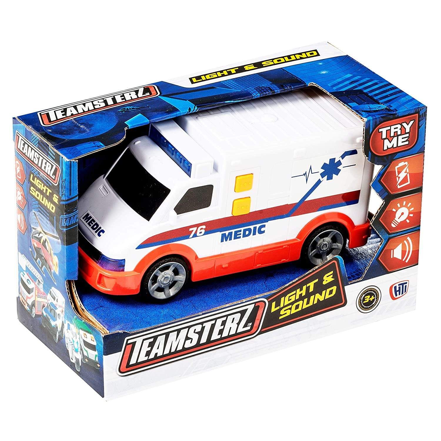 Teamsterz Toys Teamsterz Small L&S Ambulance INT