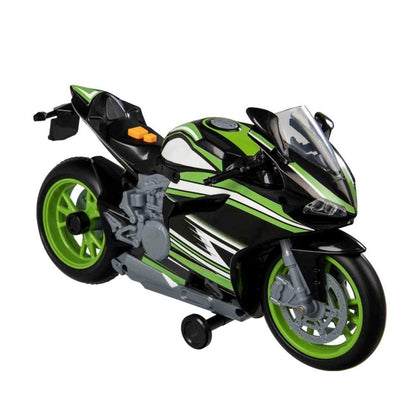 Teamsterz Toys Teamsterz Street Moverz Black M/Bike