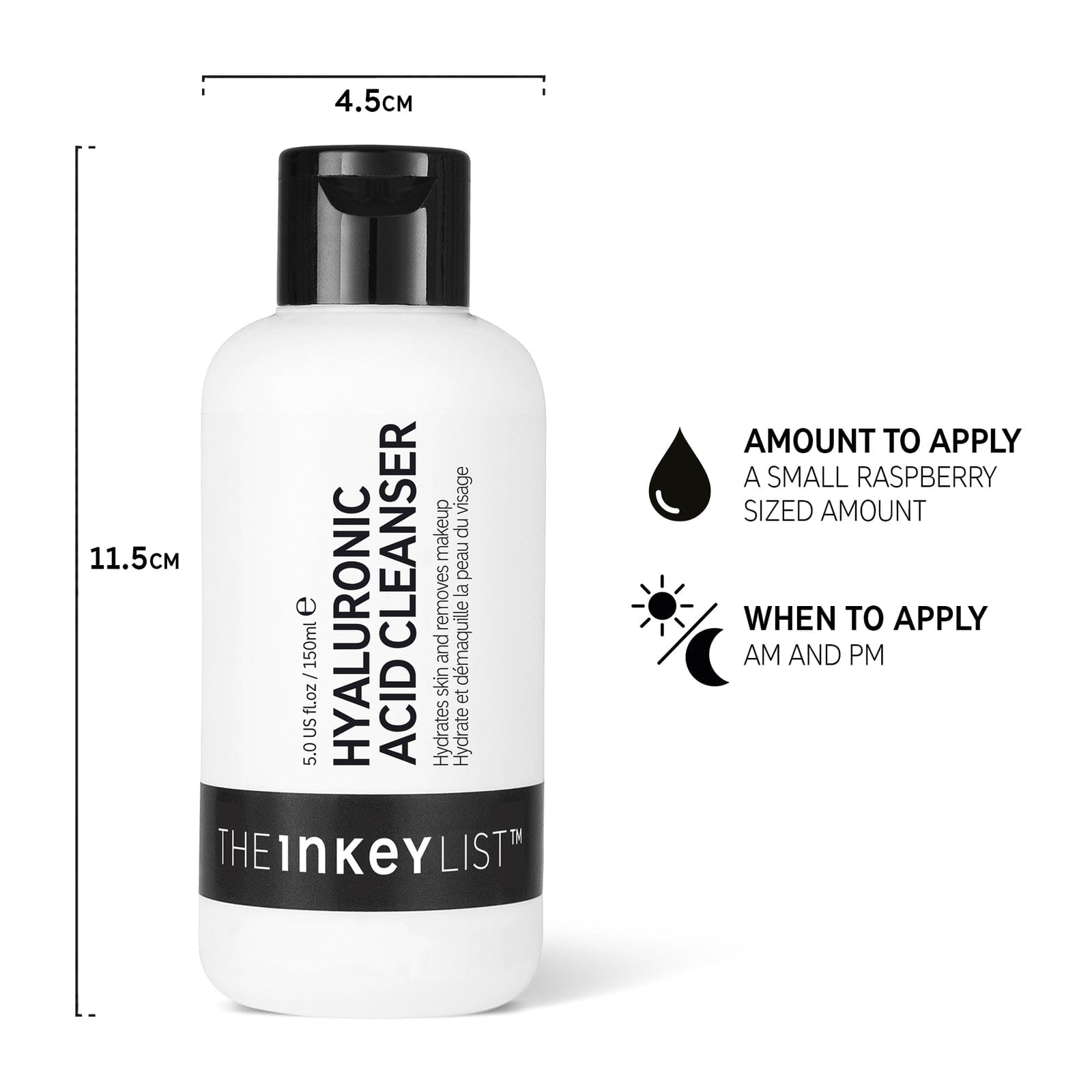 The INKEY List Beauty The Inkey List Hyaluronic Acid Cleanser 150ml