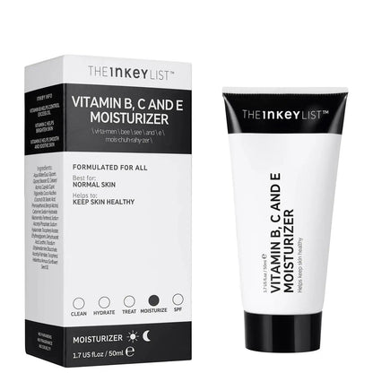 The INKEY List Beauty The Inkey List Vitamin B, C and E Moisturizer 50ml