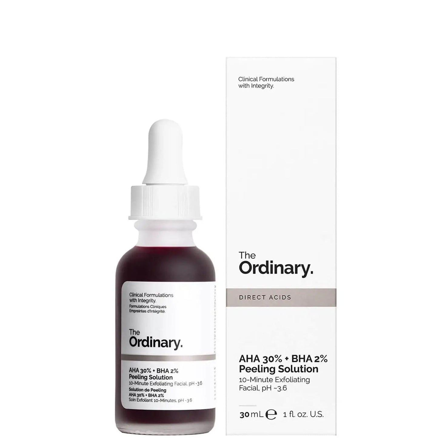 The Ordinary Beauty The Ordinary AHA 30% + BHA 2% Peeling Solution 30ml