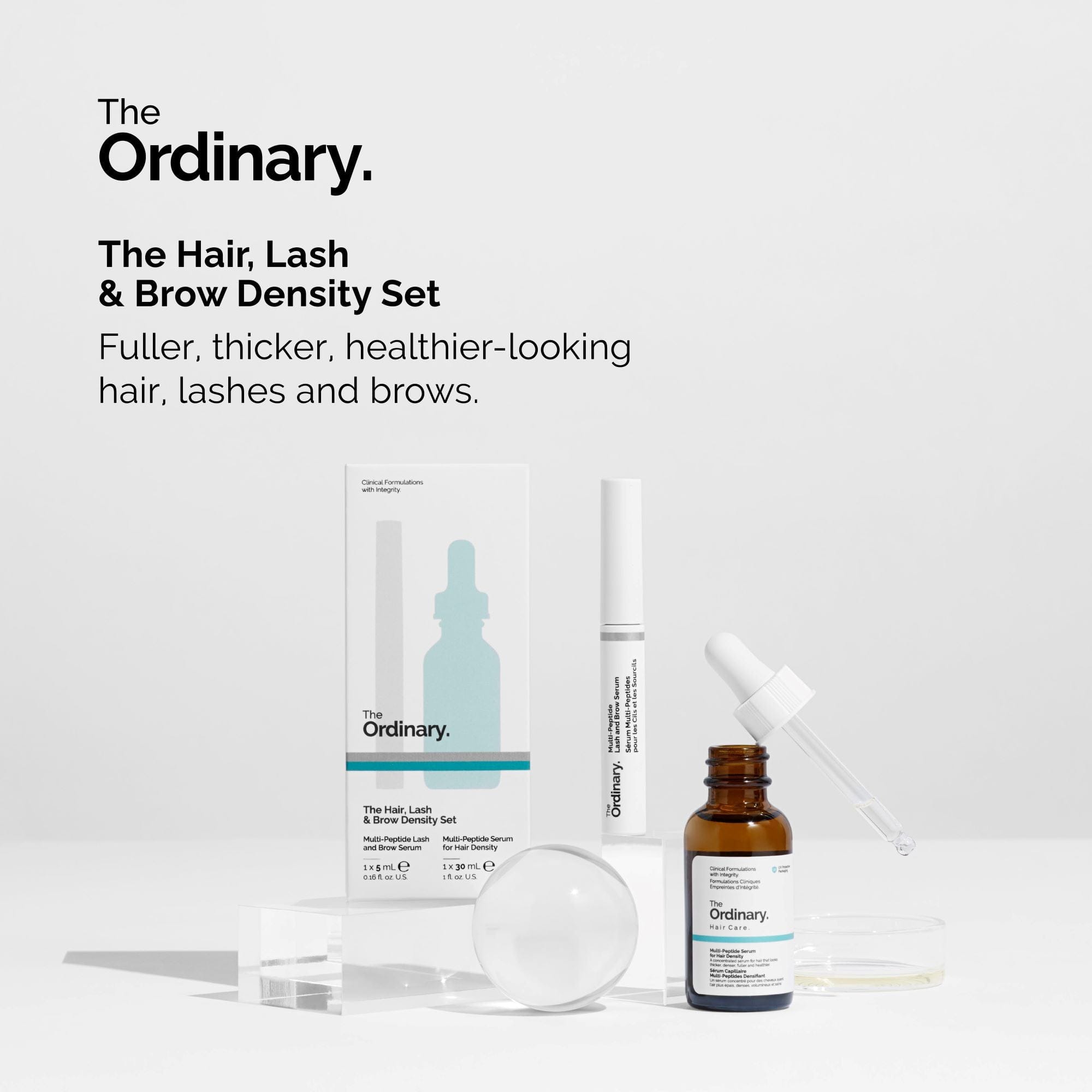 The Ordinary Beauty The Ordinary The Hair Lash and Brow Density Set