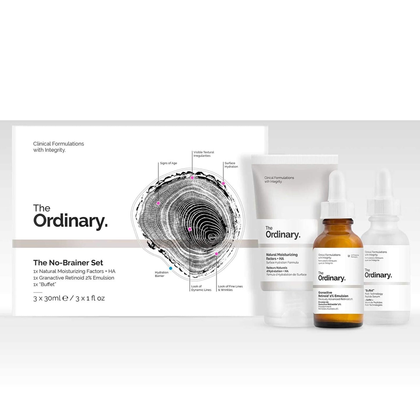 The Ordinary The Ordinary No-Brainer Set 30ml