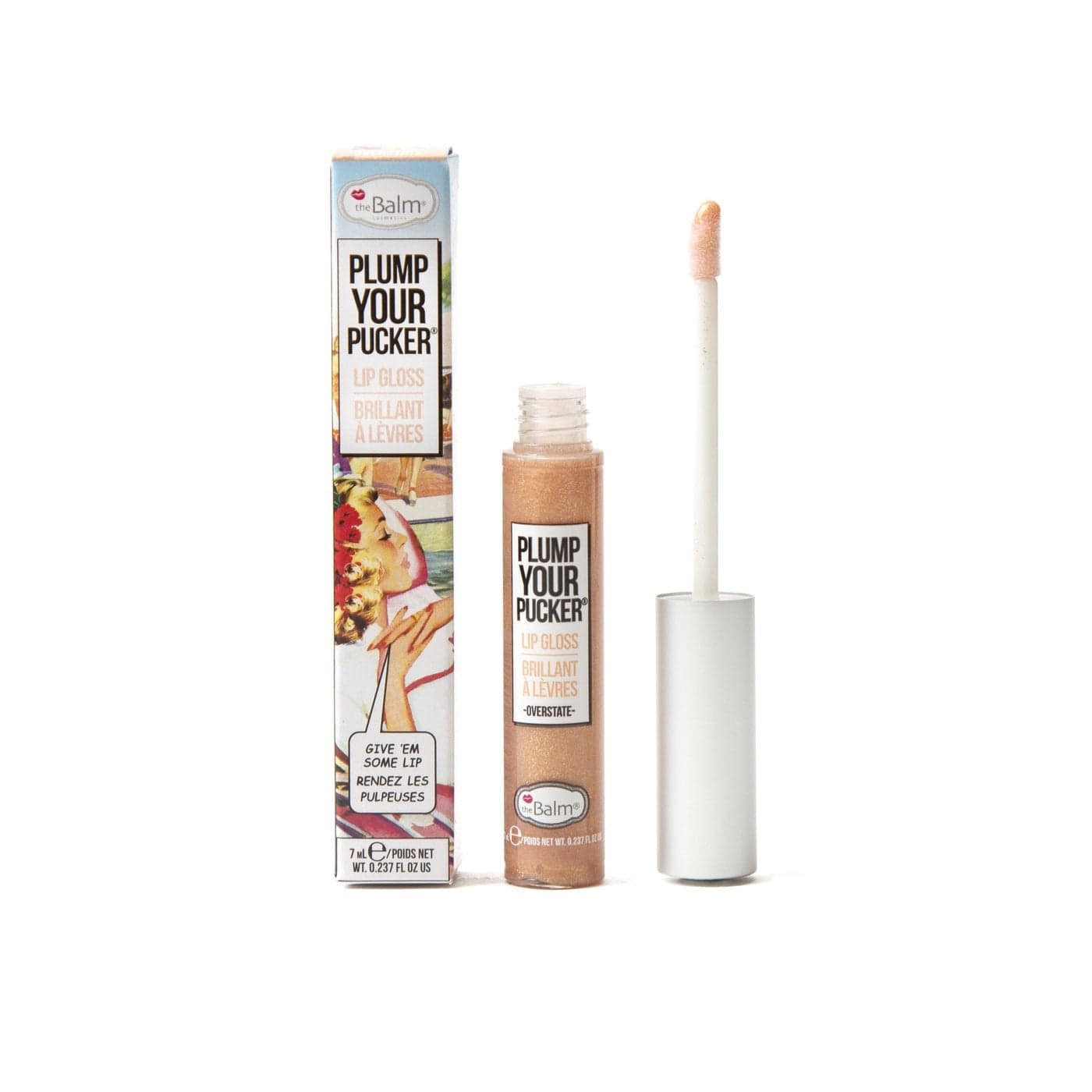 theBalm Beauty Overstate theBalm Plump Your Pucker Lip Gloss (Various Shades)