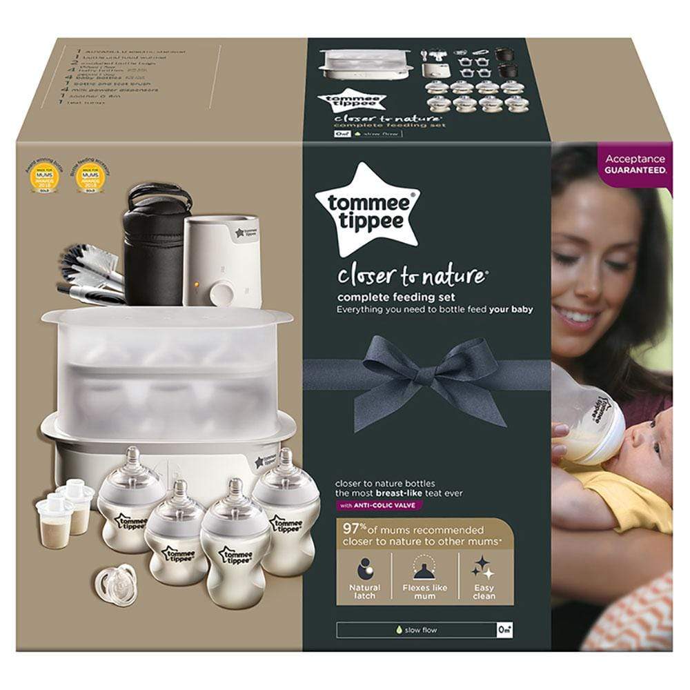 Tommee Tippee baby accessories Tommee Tippee Closer to Nature Complete Feeding Kit - White