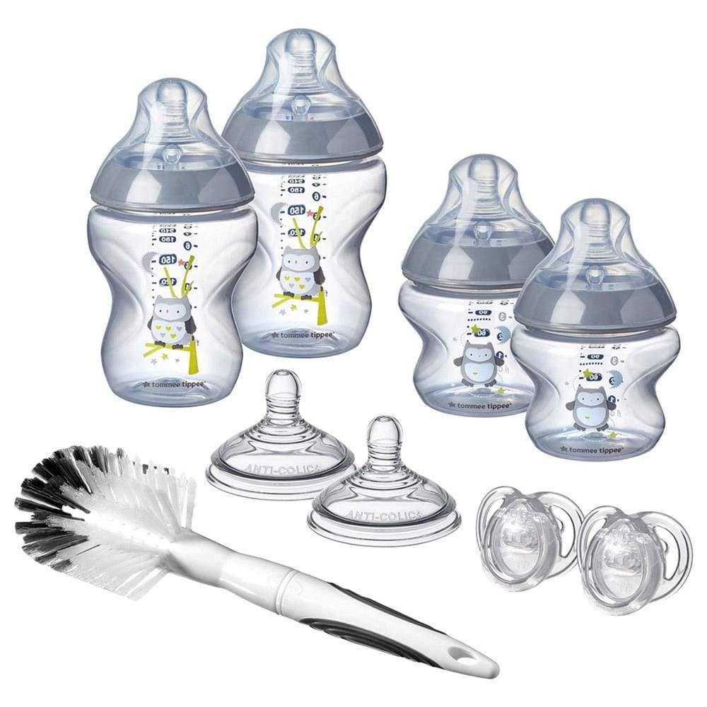 Tommee Tippee baby accessories Tommee Tippee Closer to Nature Feeding Bottle Kit, Starter Set - Boy