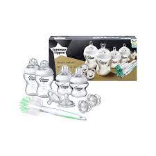 Tommee Tippee baby accessories Tommee Tippee Closer to Nature New Born Kit Off White - 150 ml & 260 ml
