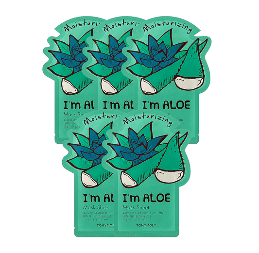 Tonymoly Beauty Tonymoly I'm Aloe Sheet Mask 5 Pack