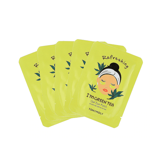 Tonymoly Beauty TONYMOLY I'm Green Tea Gel Eye Mask 5 Pack