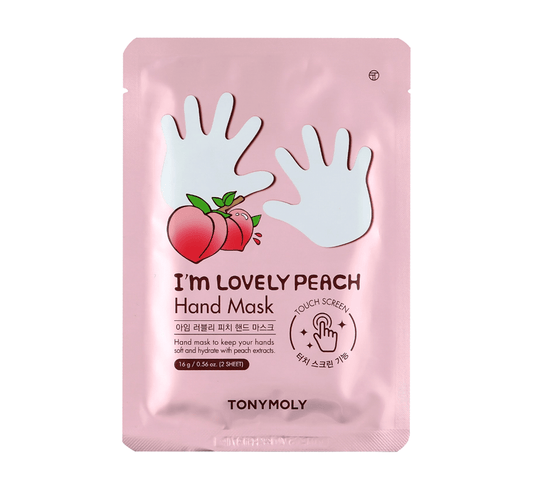 Tonymoly Beauty TONYMOLY I'm Lovely Peach Hand Mask