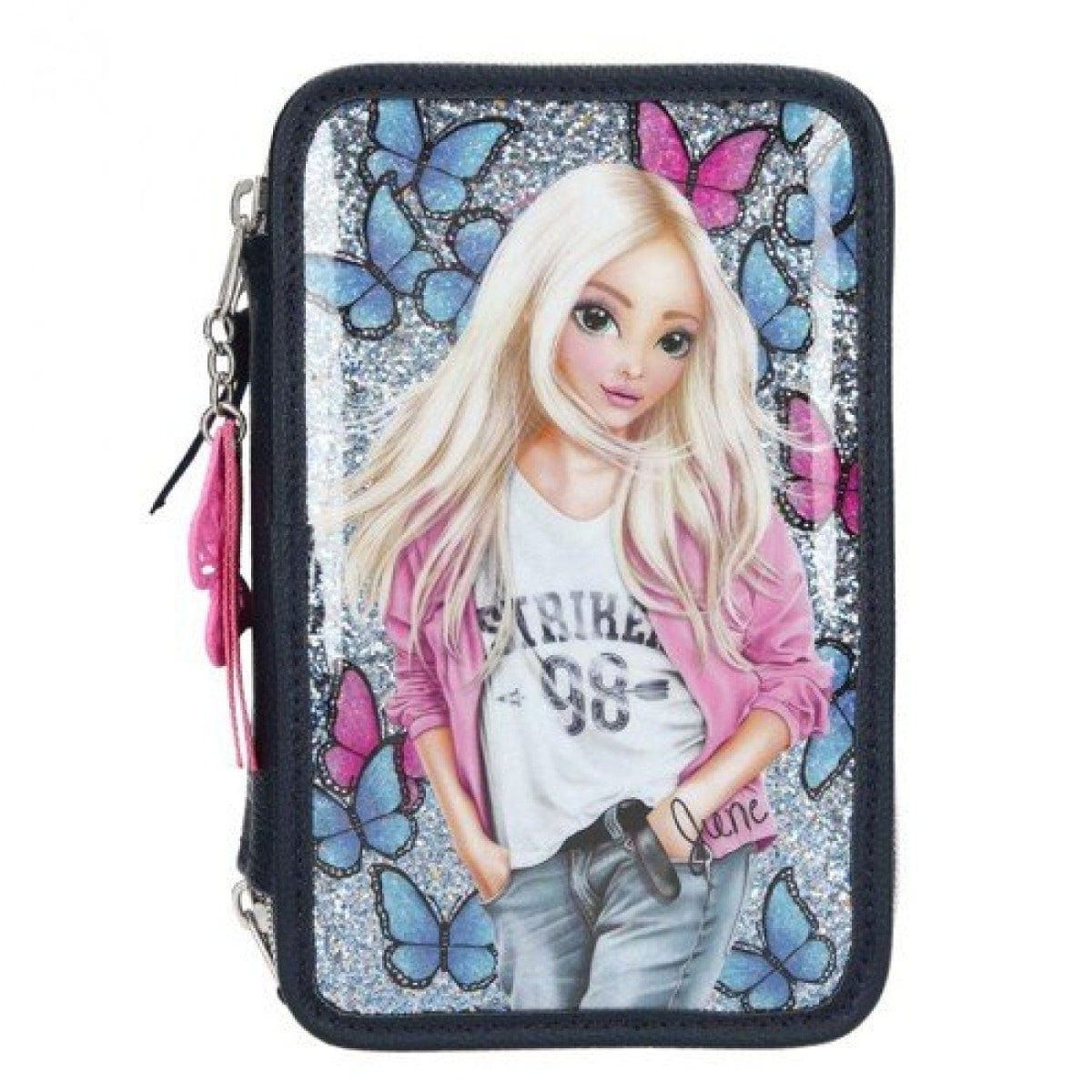 Top Model Top Model Big Pencil Case Butterfly