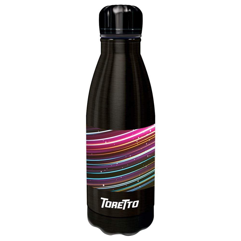 Toretto Outdoor Toretto - Classic Lightning Print Stainless Water Bottle Blue