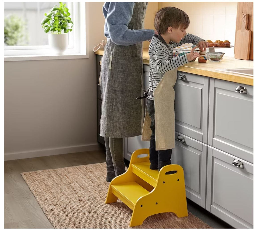 Trogen Ikea Babies TROGEN Children's step stool, yellow