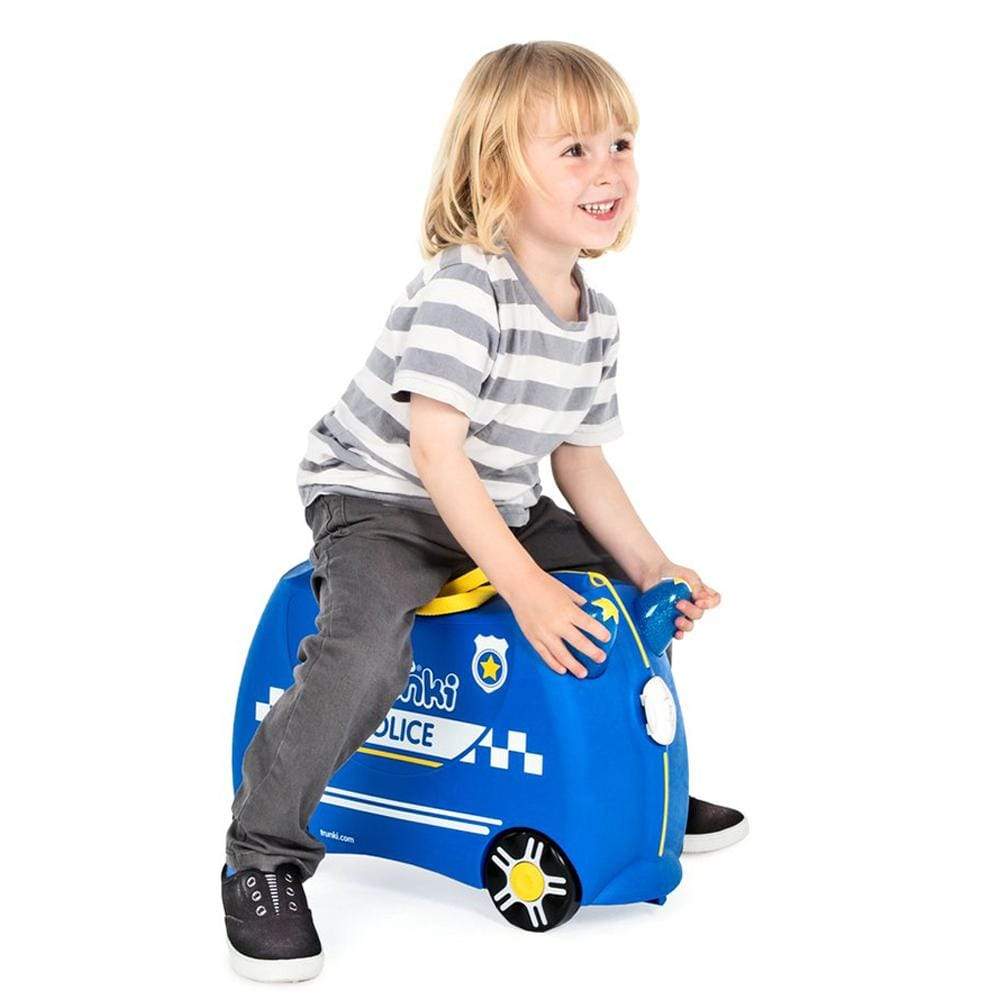 Trunki Bags and Luggages Trunki – Percy Police Car Kids Luggage