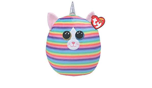 Ty Squish Toys TY Squish-A-Boos Heather Cat Plush Toy - 14 inches