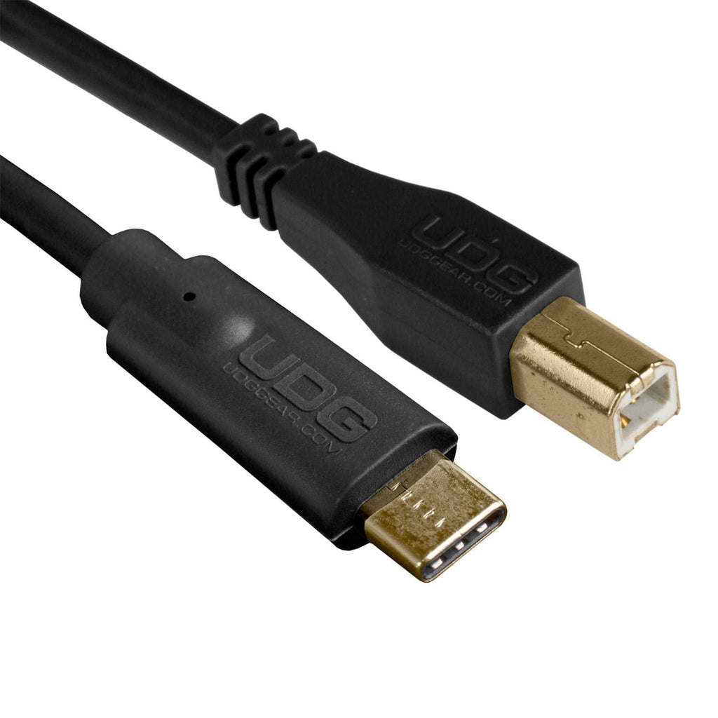UDG Electronics U96001BL - UDG Ultimate Audio Cable USB 2.0 C-B Black Straight 1,5m