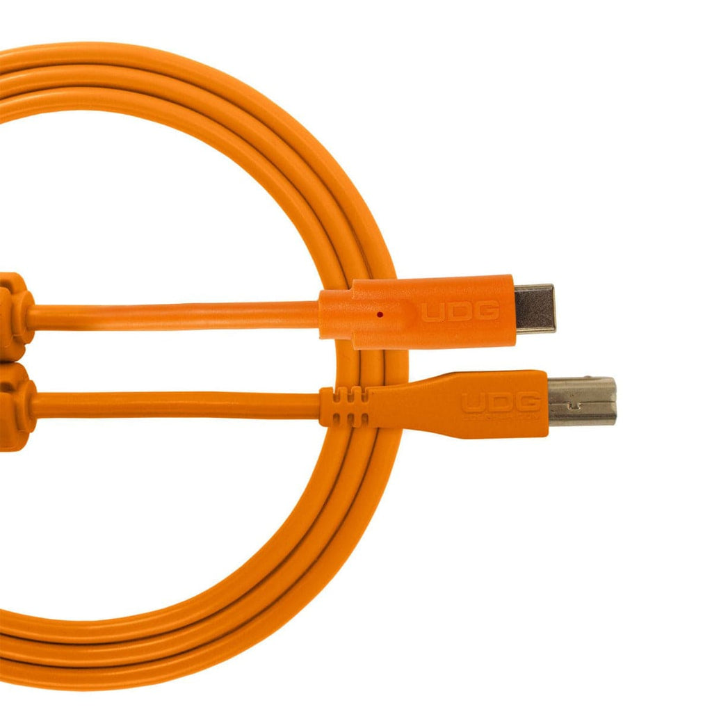 UDG Electronics U96001OR - UDG Ultimate Audio Cable USB 2.0 C-B Orange Straight 1,5m