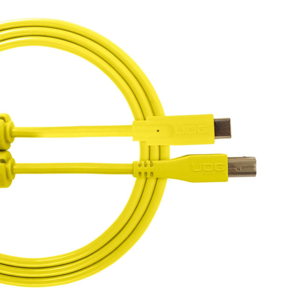 UDG Electronics U96001YL - UDG Ultimate Audio Cable USB 2.0 C-B Yellow Straight 1,5m