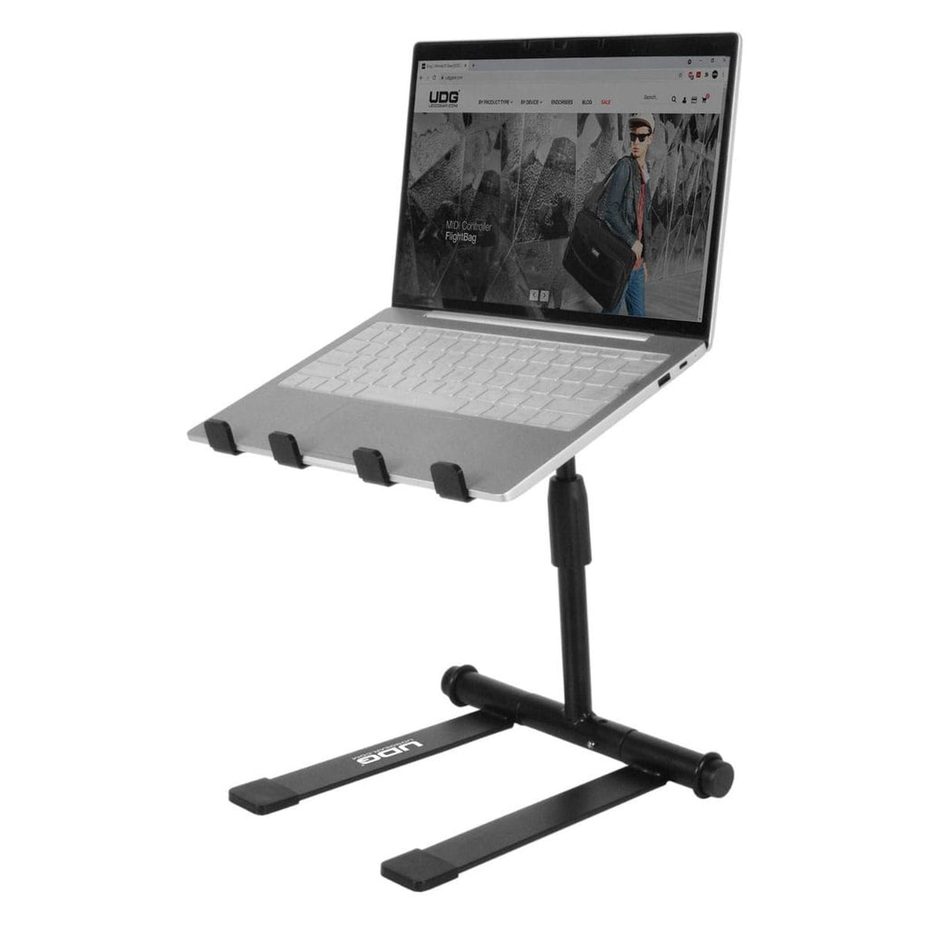 UDG Toys U96111BL - UDG Ultimate Height Adjustable Laptop Stand Black