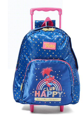 Universal Back to School Clup happy Trolley Bag