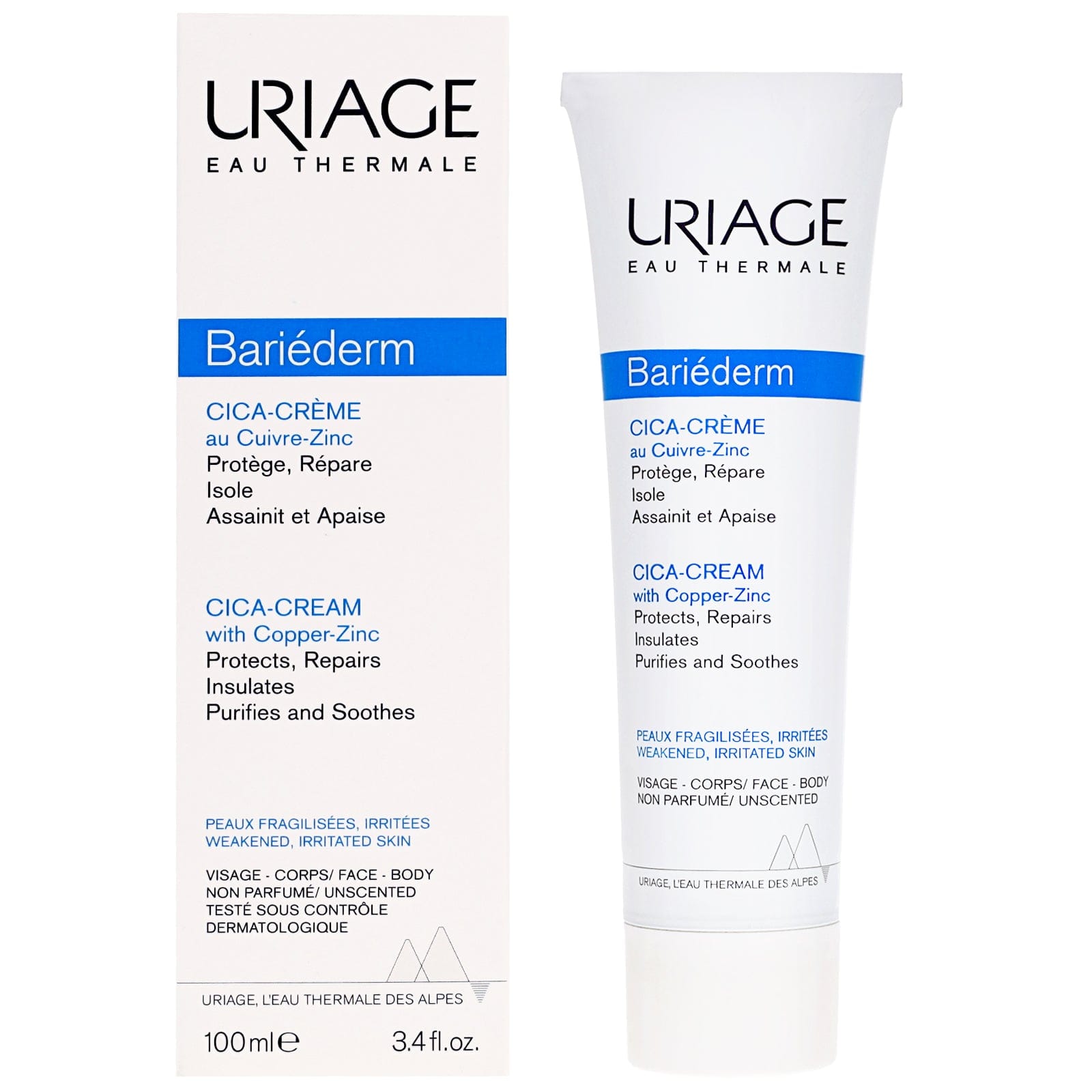 Uriage Beauty Uriage Bariéderm Cica-Cream with Copper-Zinc 100ml