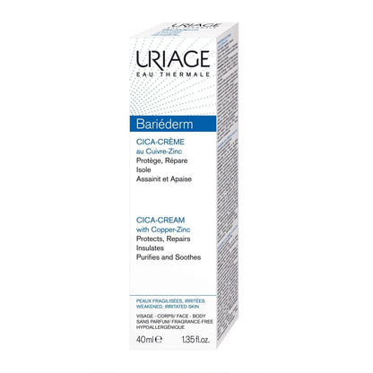 Uriage Beauty Uriage Bariéderm Cica-Cream with Copper-Zinc 40ml