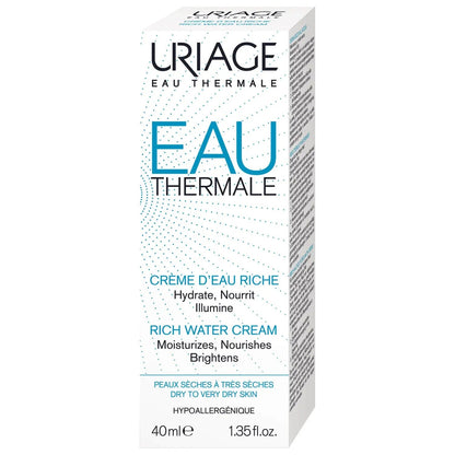 Uriage Beauty Uriage Eau Thermale Rich Water Cream SPF20 40ml