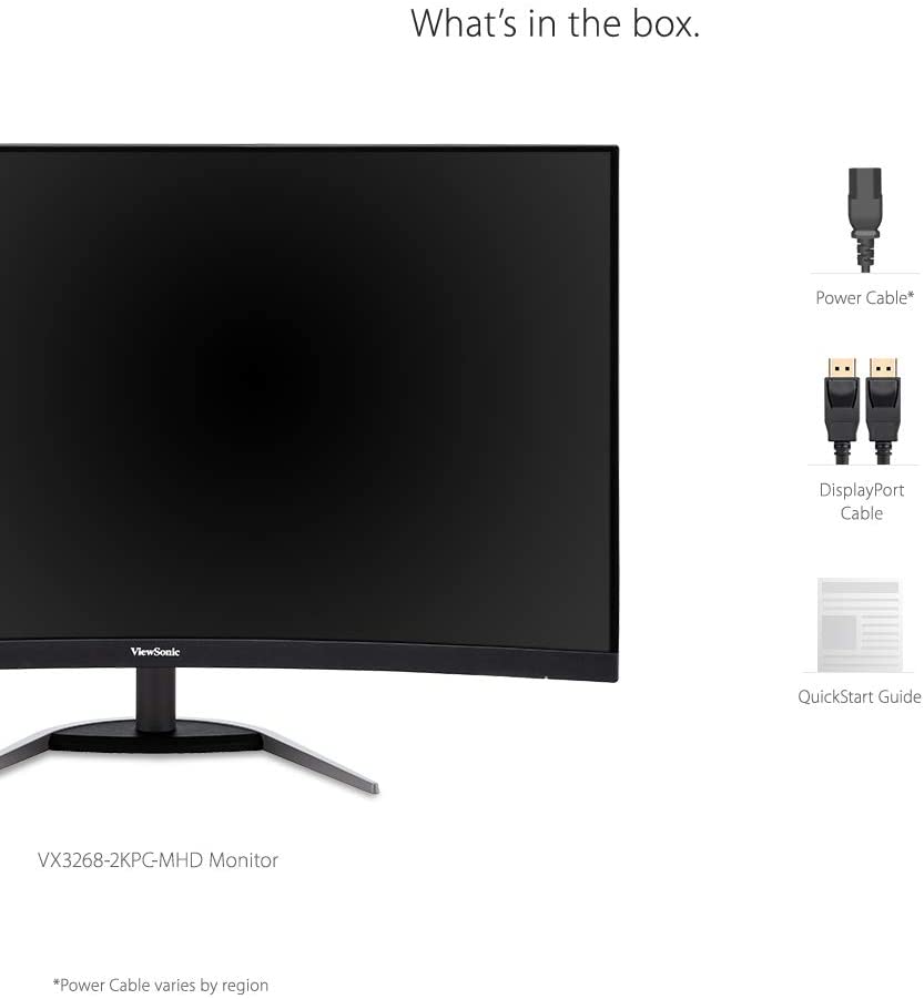 Viewsonic Electronics ViewSonic  VX3268-2KPC-MHD(Gamin High end) 32” 144Hz QHD