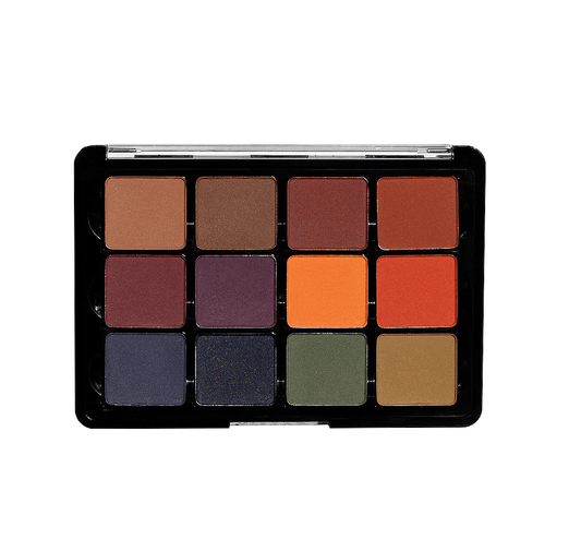 VISEART Beauty Viseart Eyeshadow Palette, Dark Mattes, 0.84oz