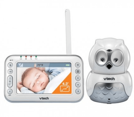 VTech Babies Vtech Digital Video & Audio  Baby Monitor 4.3" Tft in Owl Housing VTBM4300