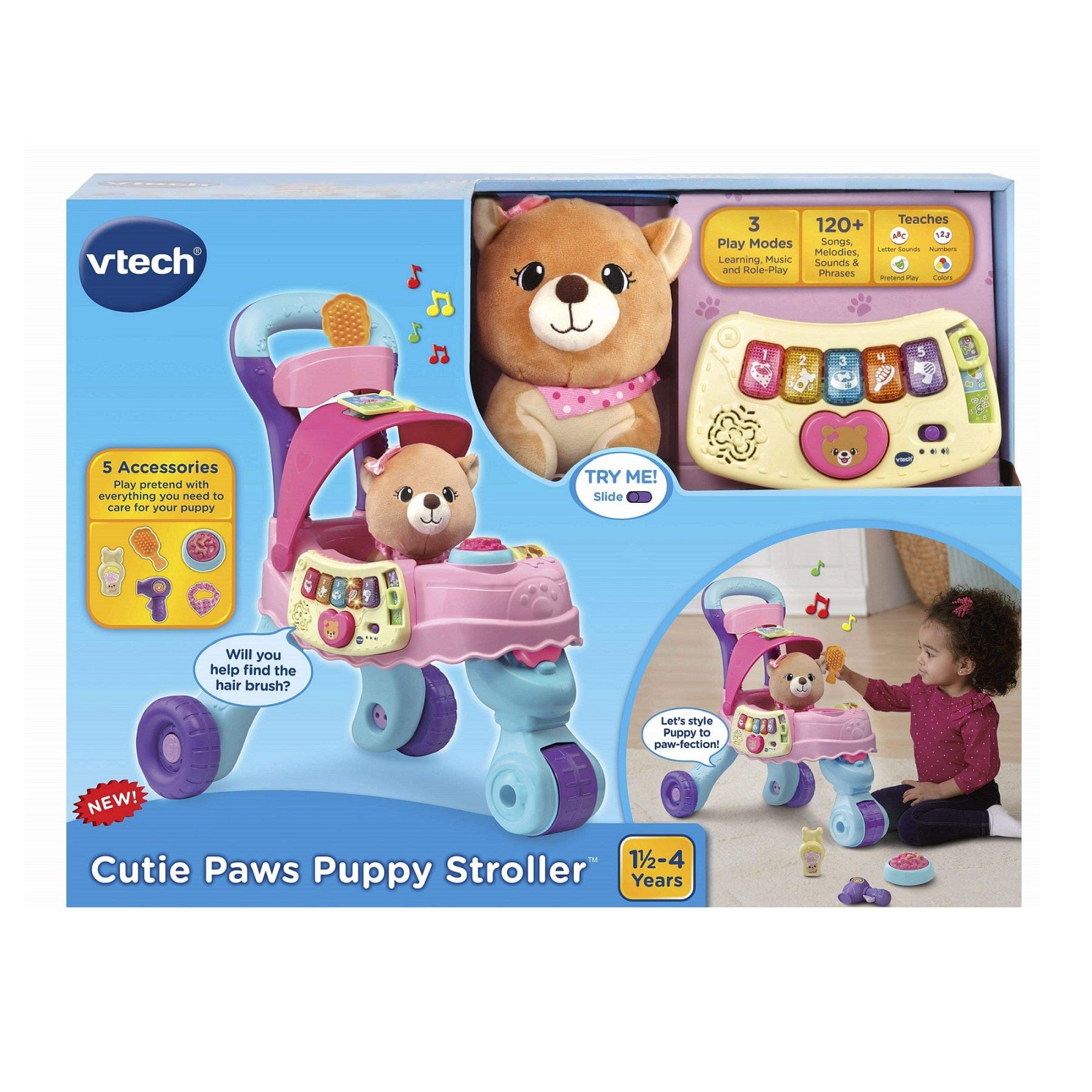 VTech Babies VTech Hug & Groom Stroller