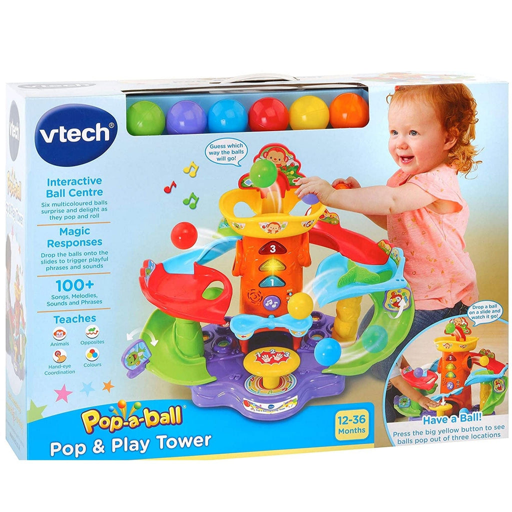 VTech Babies VTech Pop-a-Ball Pop and Play Tower